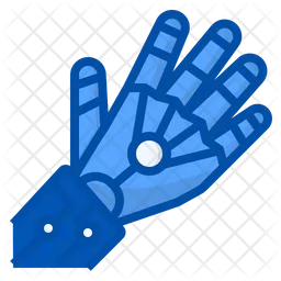 Roboterhand  Symbol