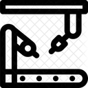 Roboter Roboterhand Automatisierung Symbol