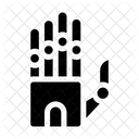 Roboterhand Bionisch Bionischer Arm Symbol