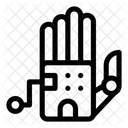 Roboterhand Bionisch Bionischer Arm Symbol