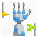 Roboterhand Bionische Prothese Medizinische Symbol