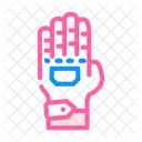 Roboterhand  Symbol
