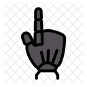 Roboterhand Roboter Hand Symbol