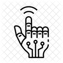 Roboterhand  Symbol