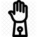 Roboterhand  Symbol