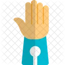 Roboterhand Roboterarm Roboter Symbol