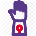 Roboterhand  Symbol