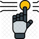 Roboterhand  Symbol