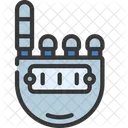 Roboterhand  Symbol