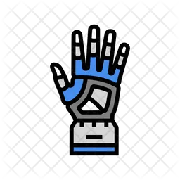 Roboterhand  Symbol