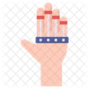 Roboterhand  Symbol