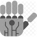 Roboterhand  Symbol