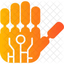 Roboterhand  Icon