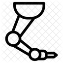 Roboterindustrie  Symbol
