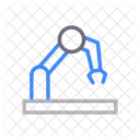 Herstellung Auto Maschine Symbol