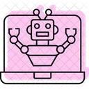 Roboterprogramm  Symbol