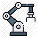 Roboterprozess Symbol