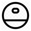 Roboterstaubsauger  Symbol