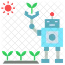 Robotic Labour Cultivation Icon