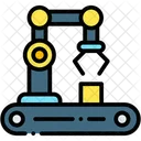 Robotic Arm Automation Factory Icon