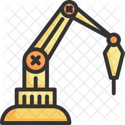 Robotic Arm  Icon