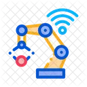 Smart Robot Internet Icon