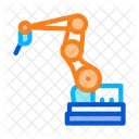 Manufacturing Robotic Arm Icon