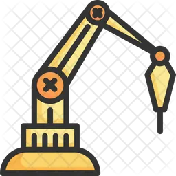 Robotic Arm  Icon