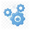 Robotic Automation Robot Configuration Industrial Automation Icon