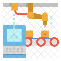 Robotic Conveyor  Icon