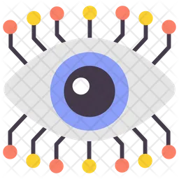 Robotic Eye  Icon