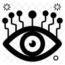 Mechanical Eye Cyber Eye Cyber Security Concept Icon