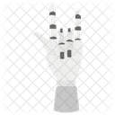 Robotic Hand Mechanical Hand Artificial Intelligence Icon