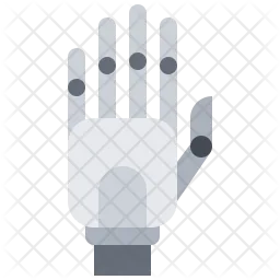 Robotic Hand  Icon