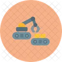 Robotic Procedure Robot Icon