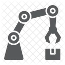 Robotic Mechanical Arm Icon