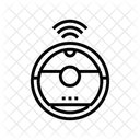 Robotic Vaccum Cleaner Icon