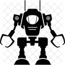 Robotic Robot Cyberpunk Icon