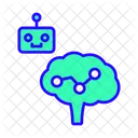 Ai Robotic Brain Icon