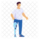 Man Disabled Handicap Icon