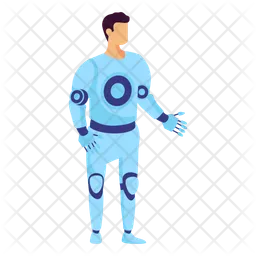 Robotic man  Icon