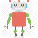 Robotic Man Android Icon