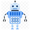 Robot Management Bionic Man Humanoid Icon