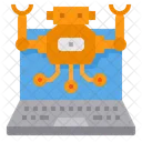 Robotic Programming Robot Programming Online Robot Icon