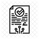 Smart Contract Decentralized Icon