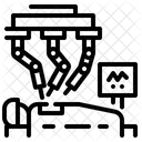 Robotic Surgery Medical Technology Icon