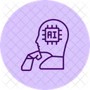 Robotic Thinking Pentaglow Icon