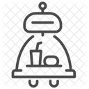 Robotic waiter  Icon