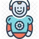 Robotics Humanoid Robot Icon