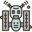 Robotics Space Signal Icon